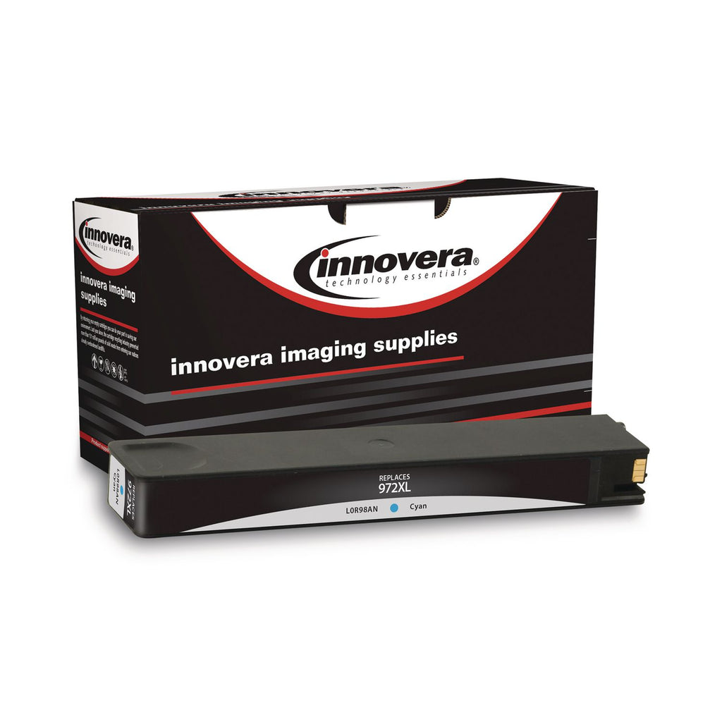 Remanufactured Cyan High-Yield, Ink, Replacement for 972XL (L0R98AN), 7,000 Page-Yield, Ships in 1-3 Business Days