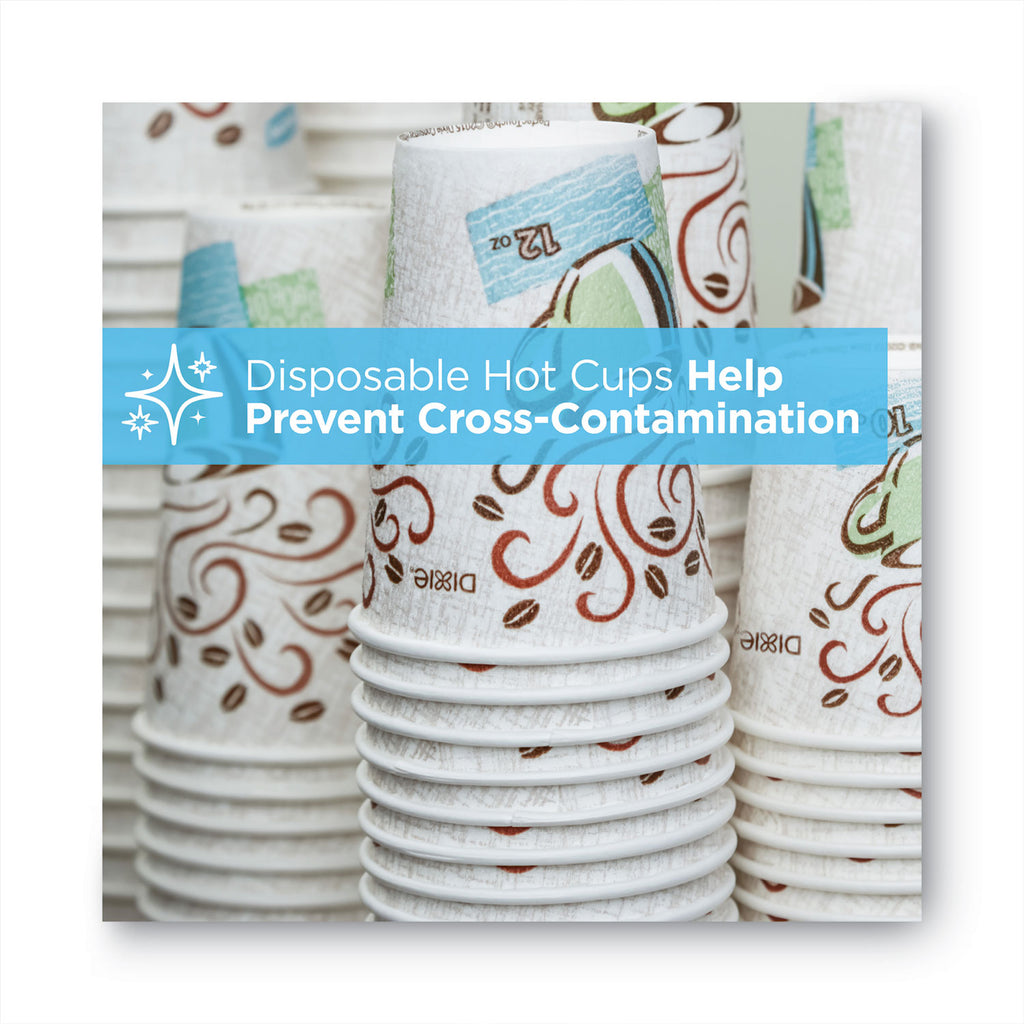 PerfecTouch Hot/Cold Cups, 12 oz, White, 50/Bag, 20 Bags/Carton