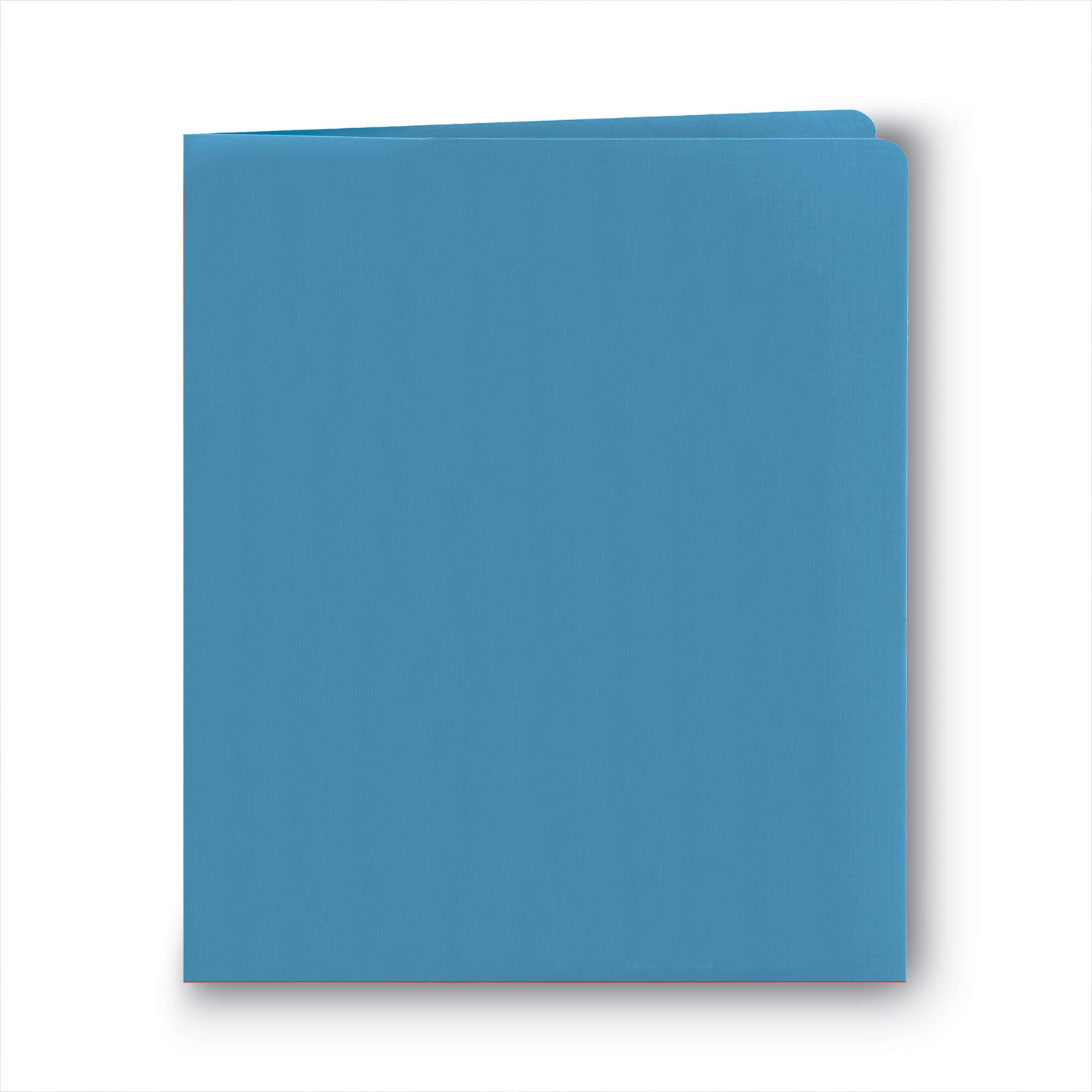 Two-Pocket Folder, Textured Paper, 100-Sheet Capacity, 11 x 8.5, Assorted, 25/Box - 