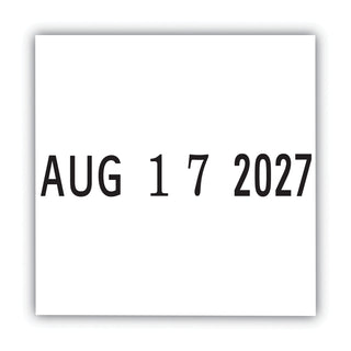 ES Dater, Date Only, 0.16 x 0.94, Black - 