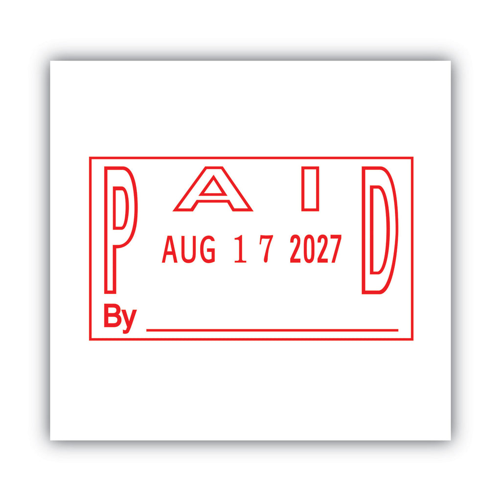 ES Dater, PAID + Date, 1 x 1.81, Red