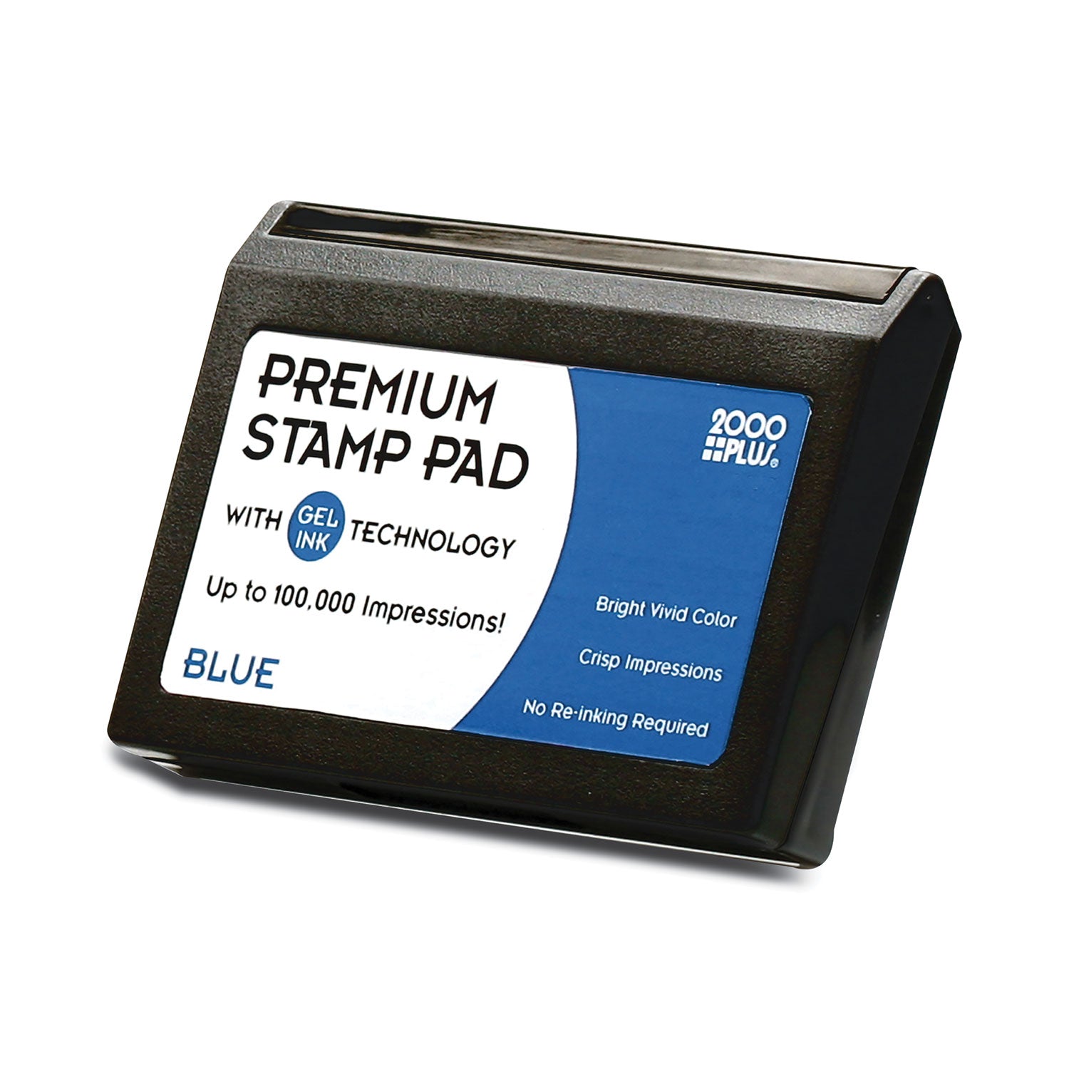 Microgel Stamp Pad for 2000 PLUS, 6.17" x 3.13", Blue - 