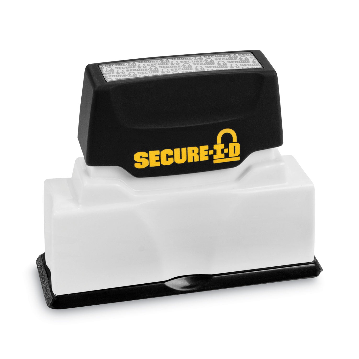 Secure-I-D Security Stamp, Obscures Area 2.5 x 0.31, Black - 