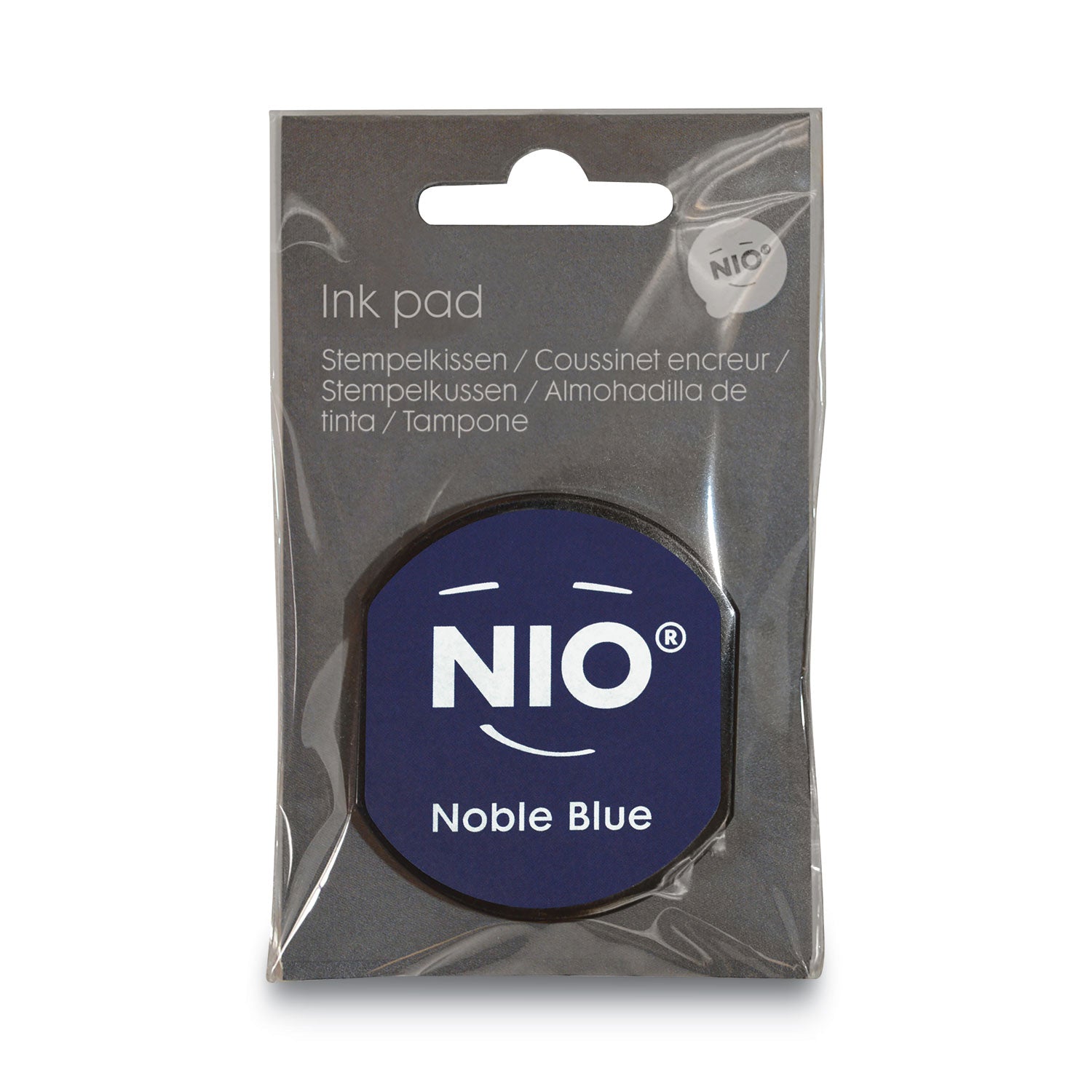 Ink Pad for NIO Stamp with Voucher, 2.75" x 2.75", Noble Blue
