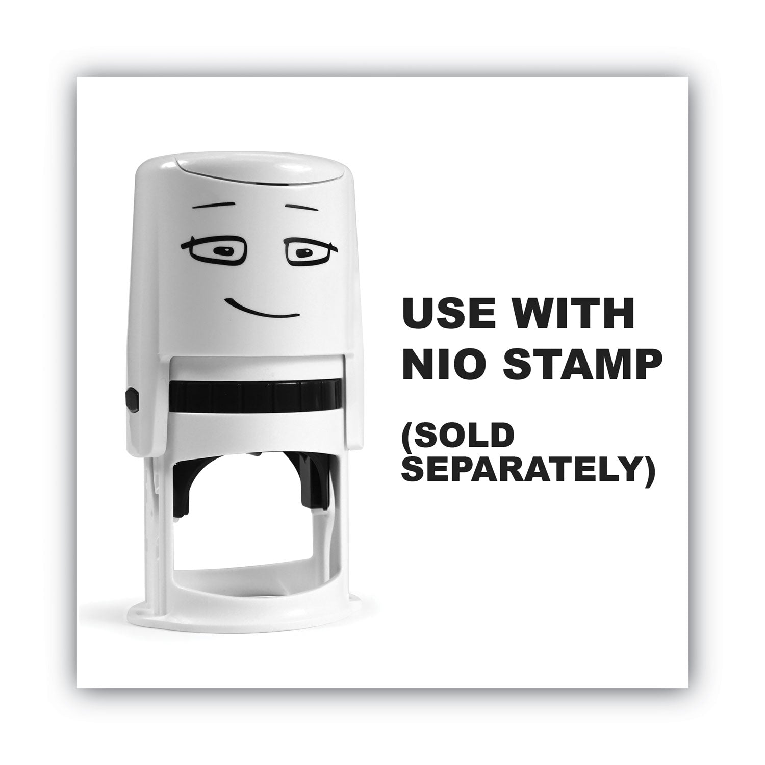 Ink Pad for NIO Stamp with Voucher, 2.75" x 2.75", Brave Red