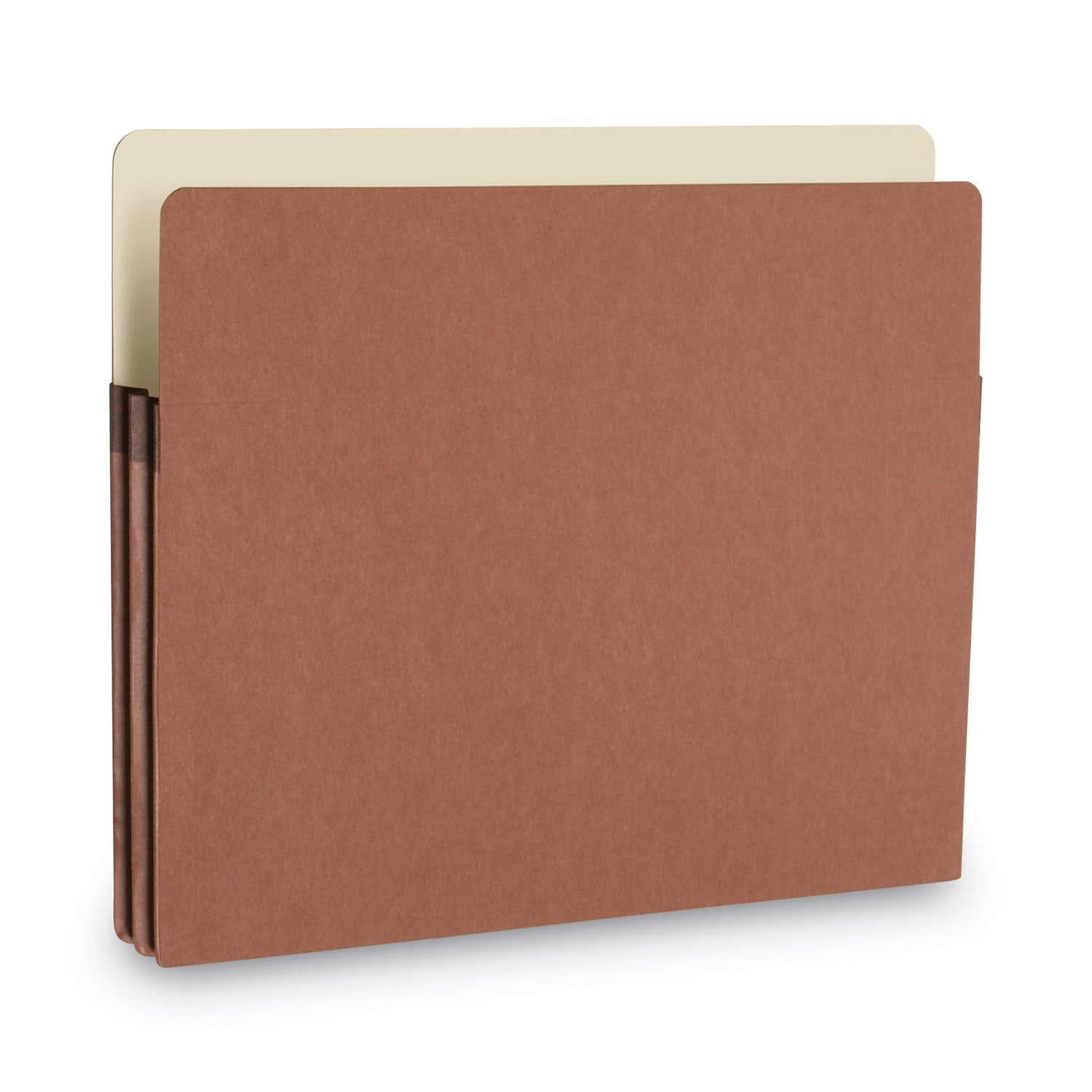 Redrope Drop Front File Pockets, 1.75" Expansion, Letter Size, Redrope, 50/Box - 
