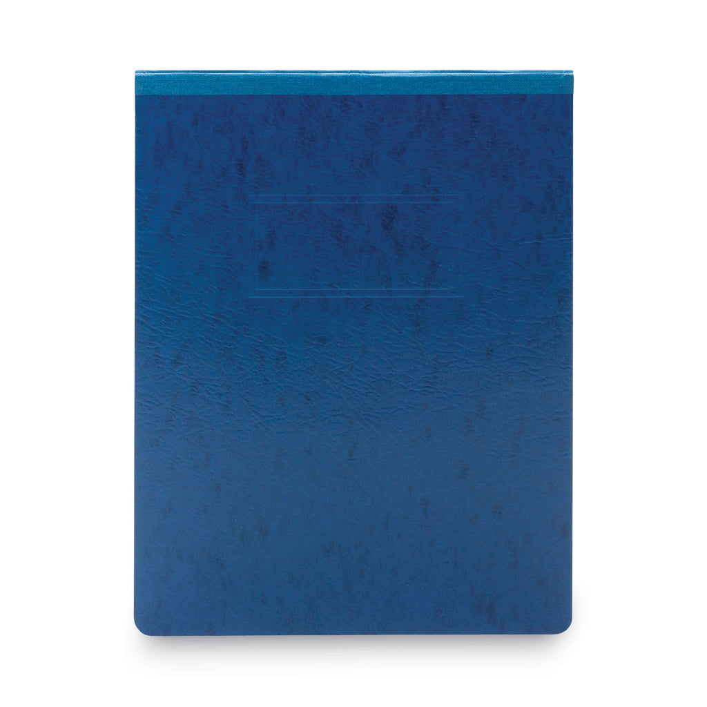 Prong Fastener Premium Pressboard Report Cover, Two-Prong Fastener: 2" Capacity, 8.5 x 11, Dark Blue/Dark Blue - 