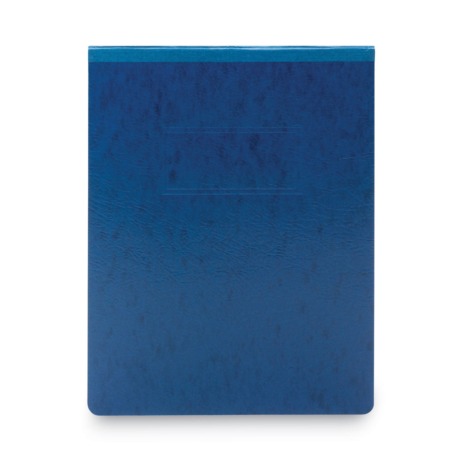 Prong Fastener Premium Pressboard Report Cover, Two-Prong Fastener: 2" Capacity, 8.5 x 11, Dark Blue/Dark Blue - 