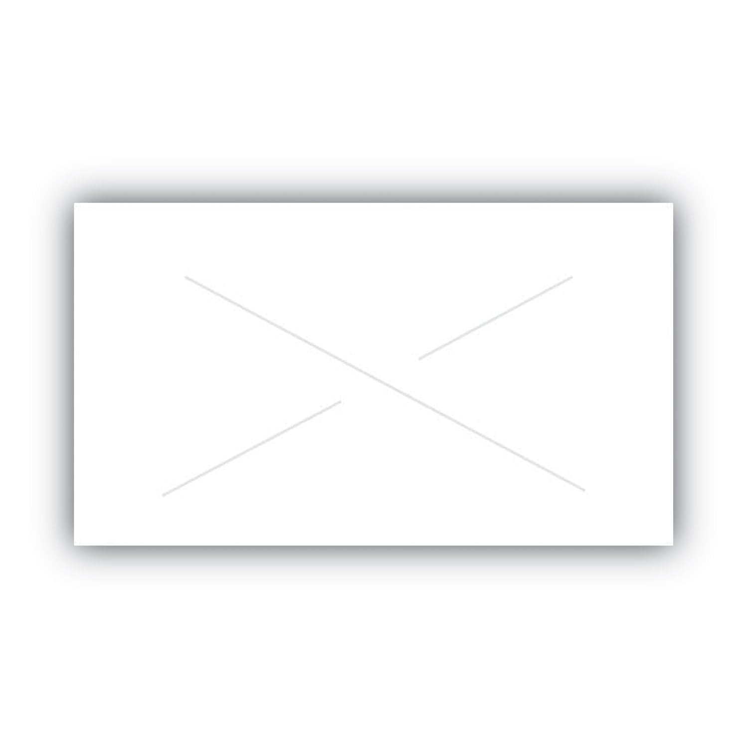 One-Line Pricemarker Labels Bulk Pack, 0.44 x 0.81, White, 1,200/Roll, 16 Rolls/Box - 