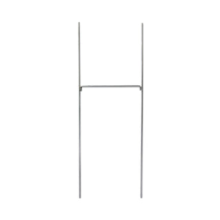Stake Sign, 6 x 17, Blank White with Printed Red Arrow