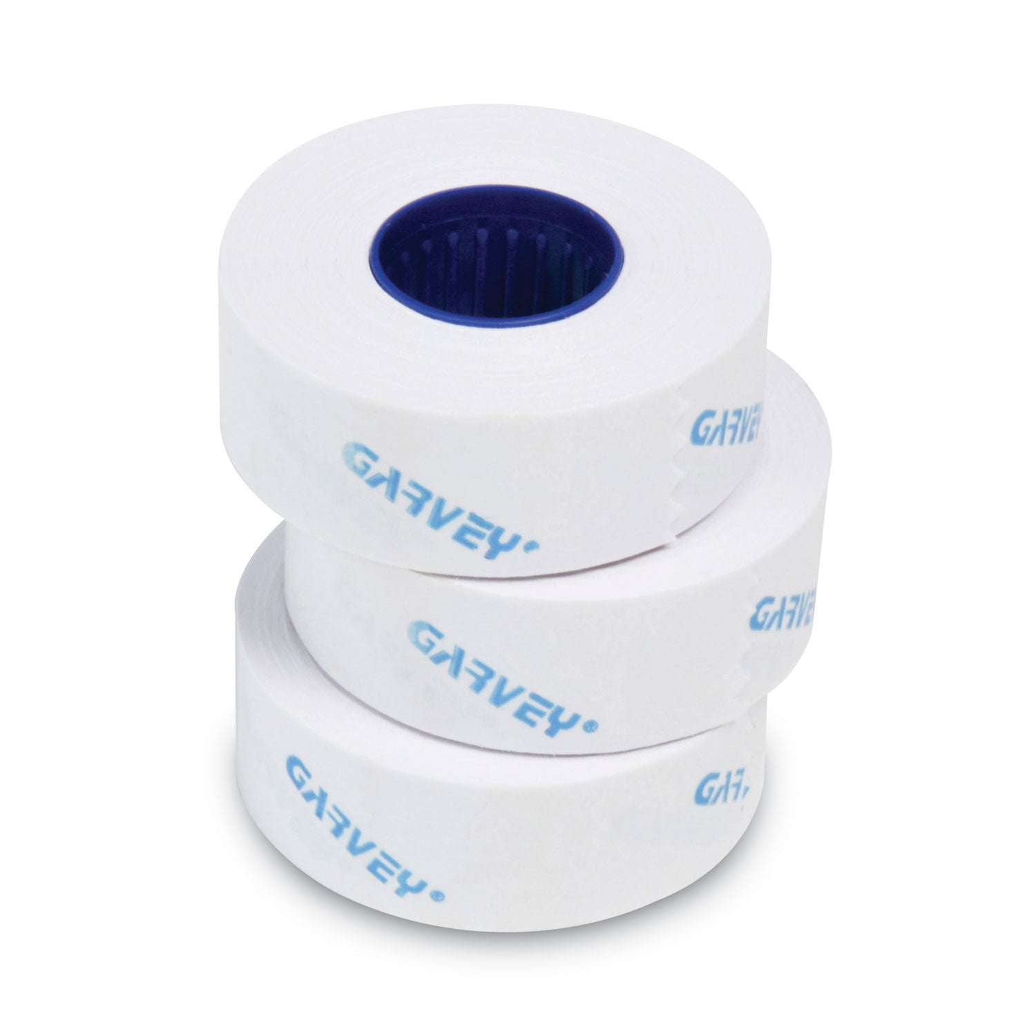 One-Line Pricemarker Labels Bulk Pack, 0.44 x 0.81, White, 1,200/Roll, 16 Rolls/Box - 