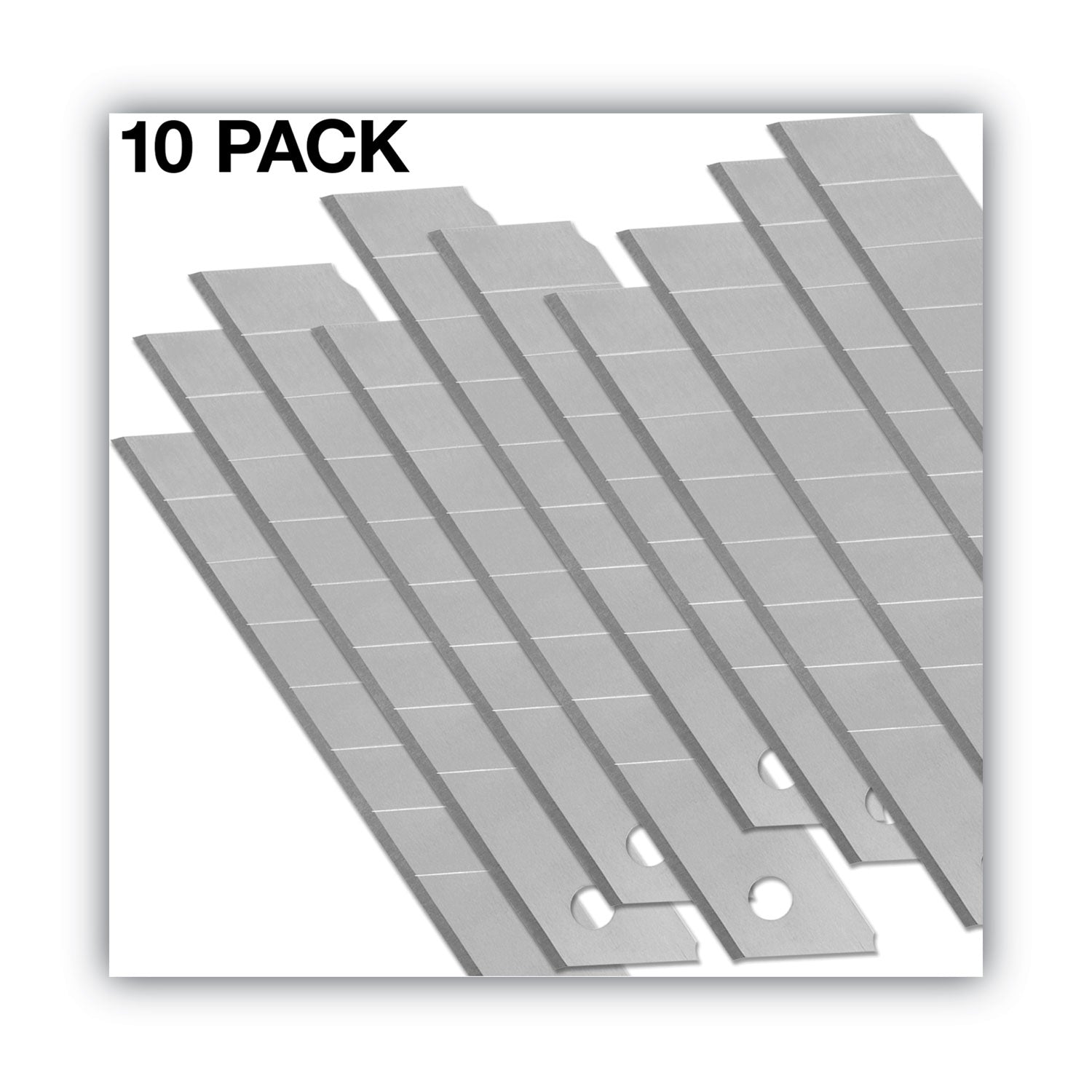 Snap Blade Utility Knife Replacement Blades, 10/Pack - 