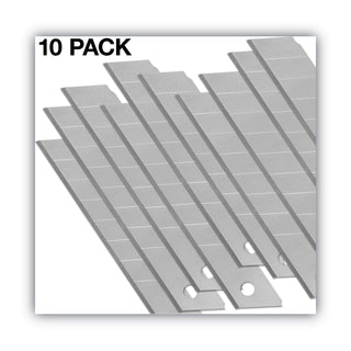 Snap Blade Utility Knife Replacement Blades, 10/Pack - 