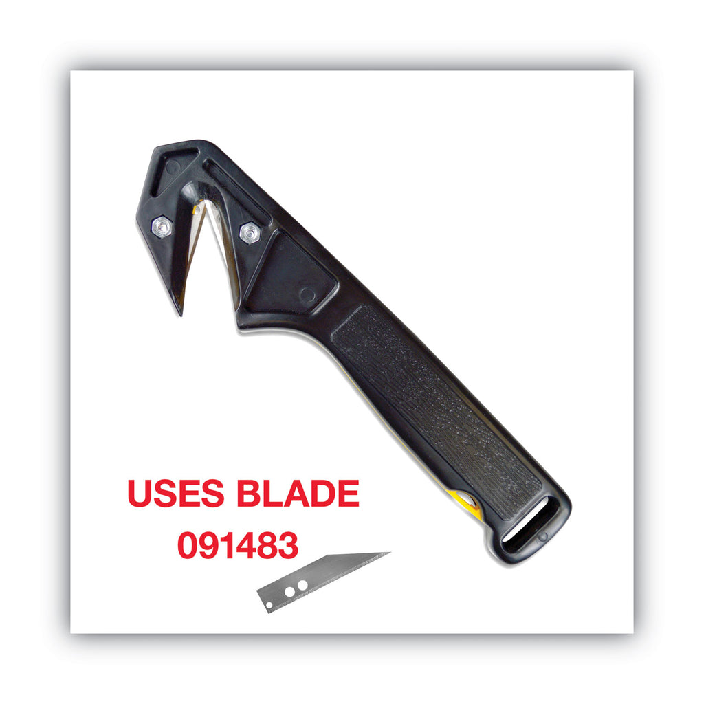 Band/Strap Knife, Black - 