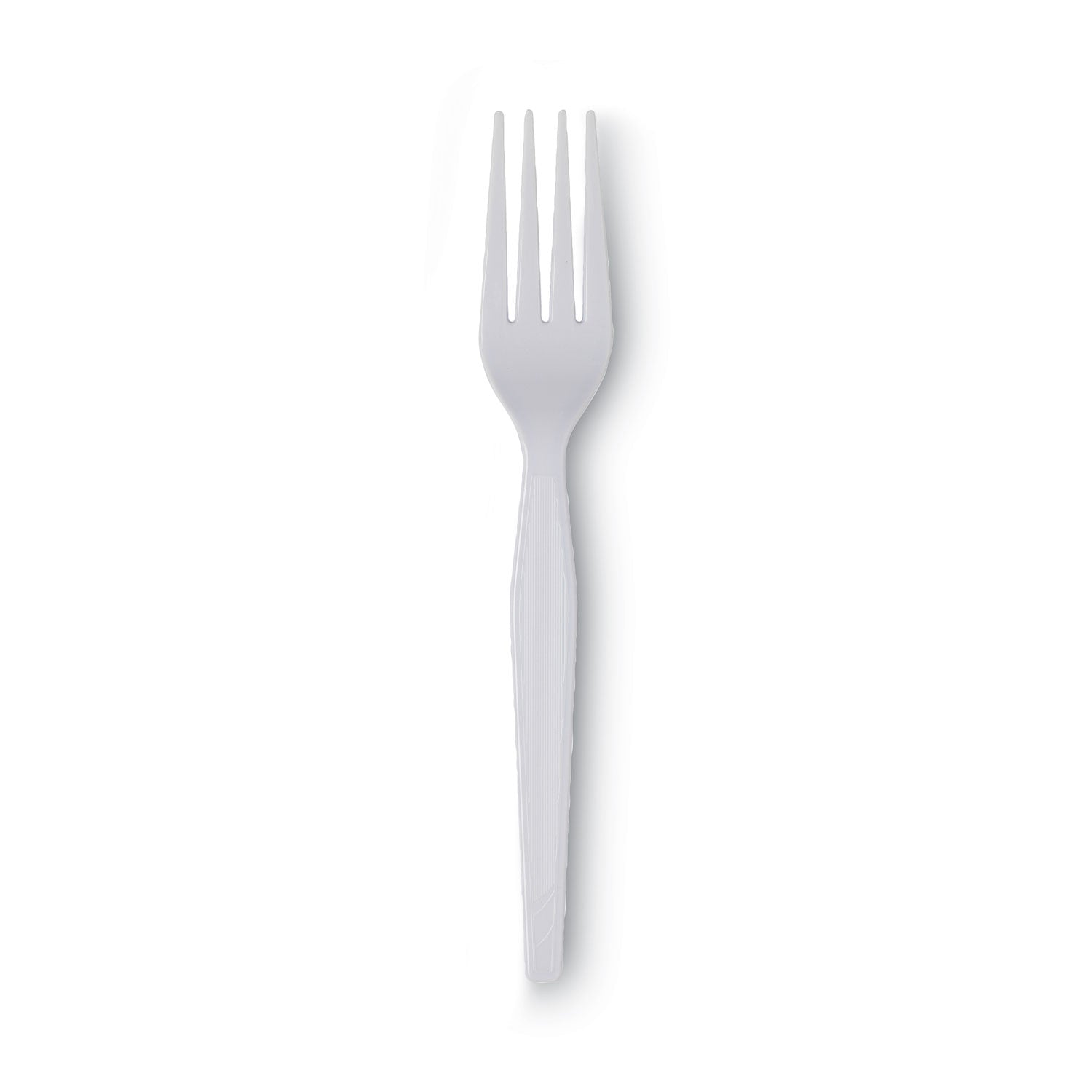 Plastic Cutlery, Heavyweight Forks, White, 1,000/Carton