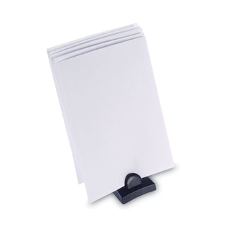 InSight Priority Puck Five-Slot Desktop Copyholder, Plastic, Blue - 