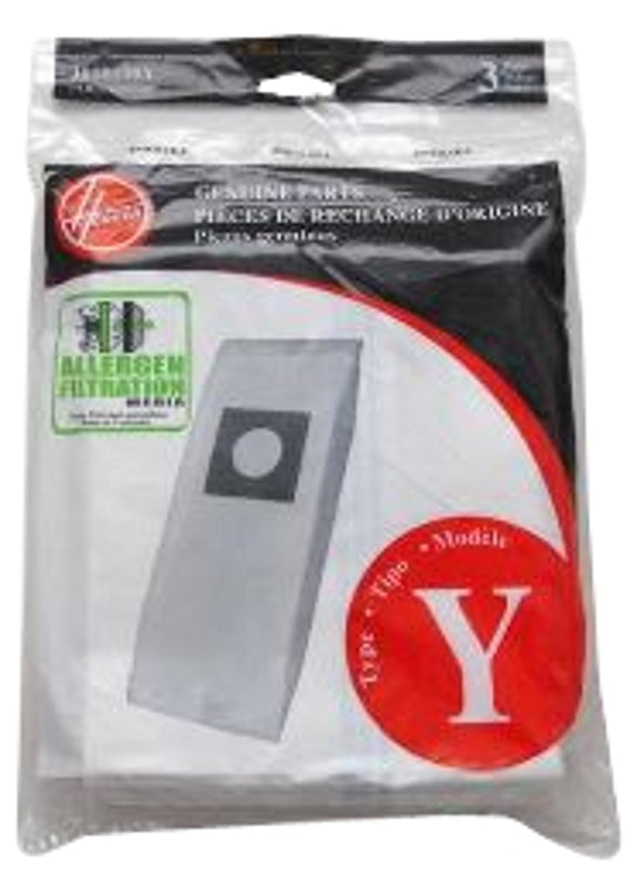 Disposable Allergen Filtration Bags for Commercial WindTunnel Vacuum, 3/Pack
