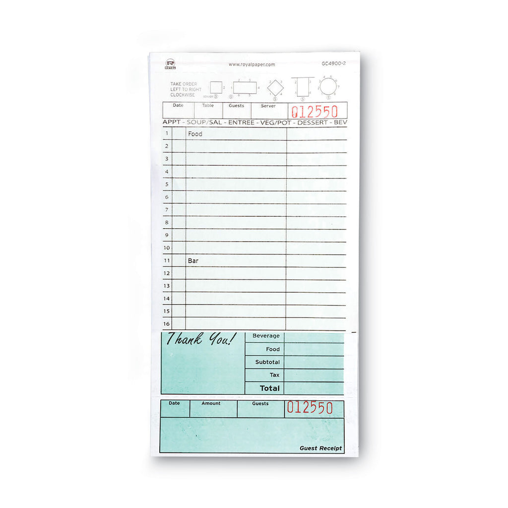 guest-check-pad-16-lines-two-part-carbonless-42-x-825-50-forms-pad-50-pads-carton_rppgc49002 - 1