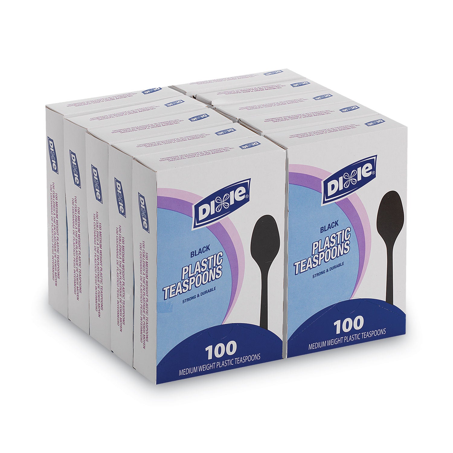 plastic-cutlery-heavy-mediumweight-teaspoons-black-1000-carton_dxetm507ct - 2