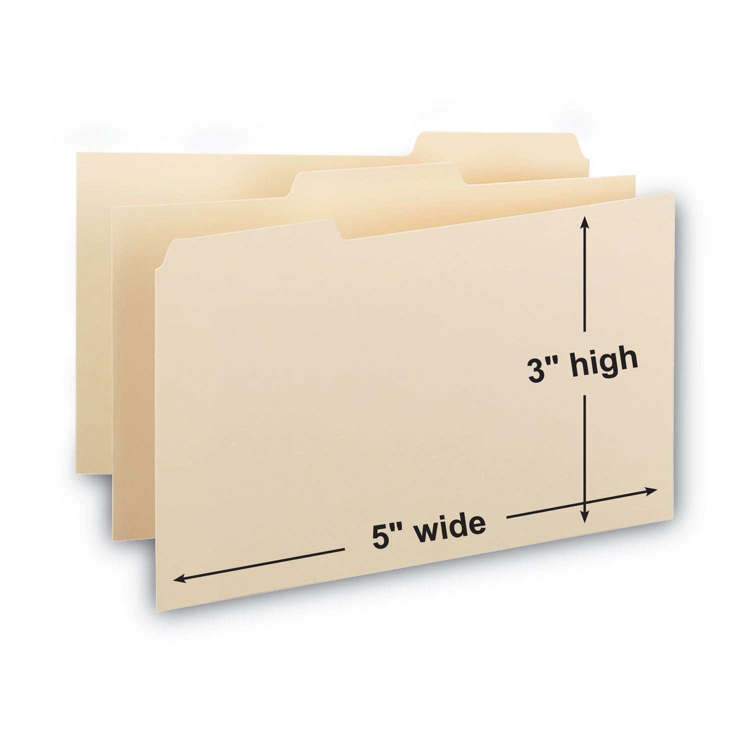 manila-card-guides-1-3-cut-top-tab-blank-3-x-5-manila-100-box_smd55030 - 3