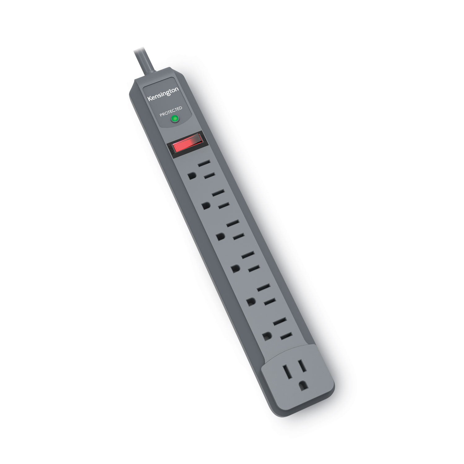 Guardian Premium Surge Protector, 7 AC Outlets, 6 ft Cord, 540 J, Gray - 