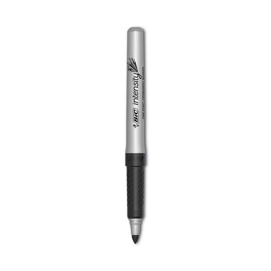Intensity Fine Tip Permanent Marker Value Pack, Fine Bullet Tip, Black, 24/Pack