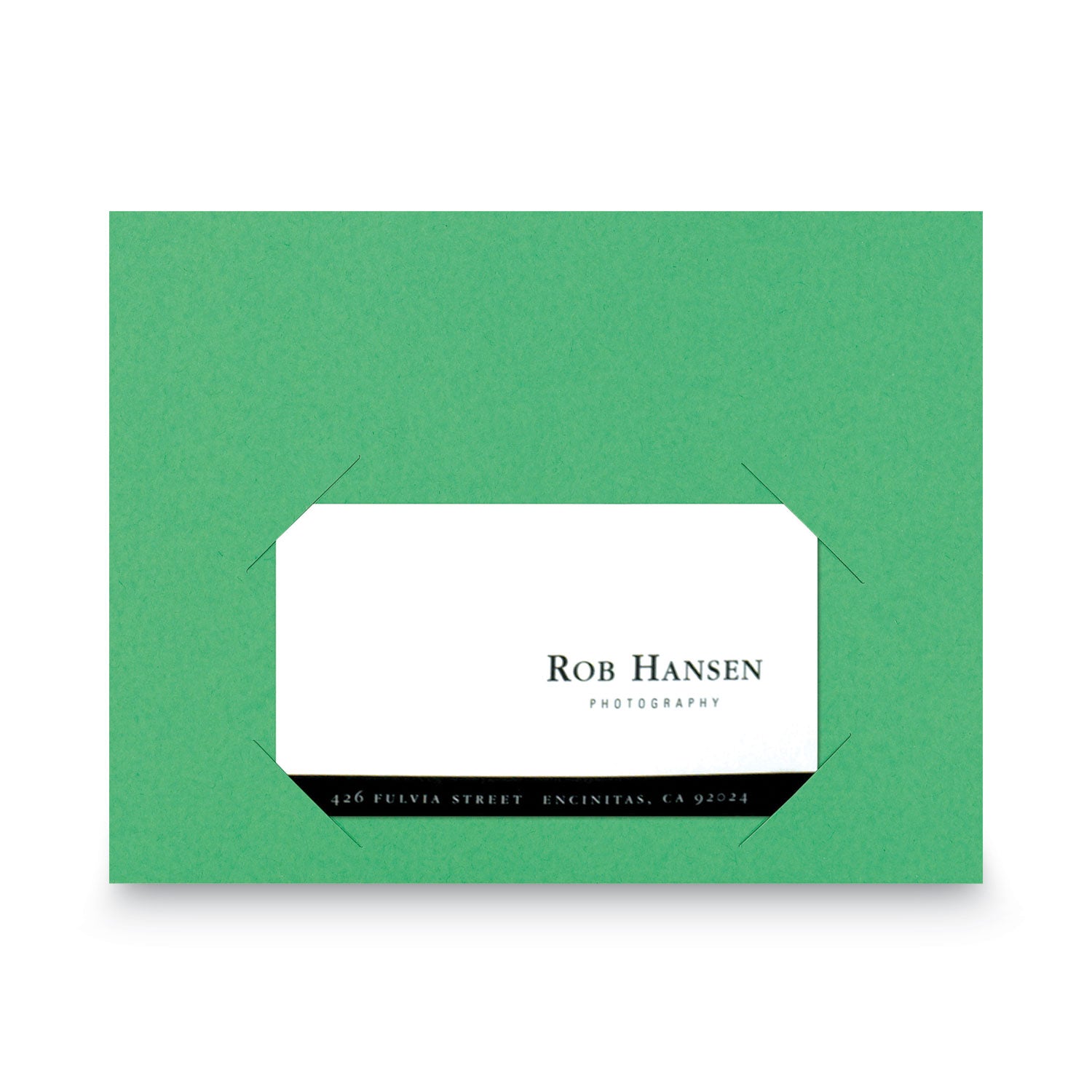 File Jackets, Letter Size, Green, 25/Pack - 