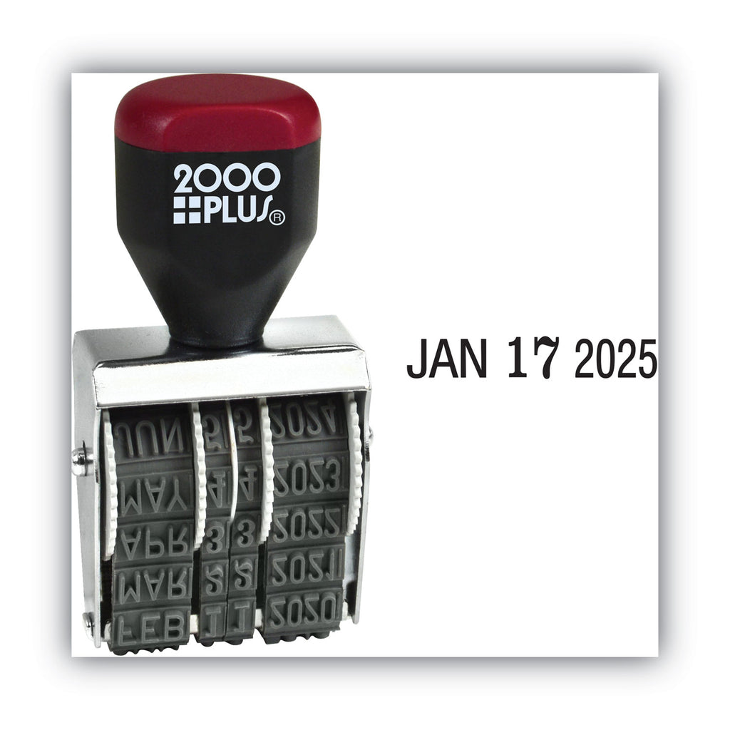 Traditional Date Stamp, Six Years, 1.38" x 0.19 - 