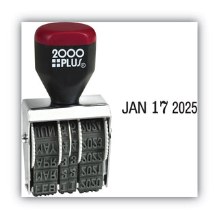 Traditional Date Stamp, Six Years, 1.38" x 0.19 - 