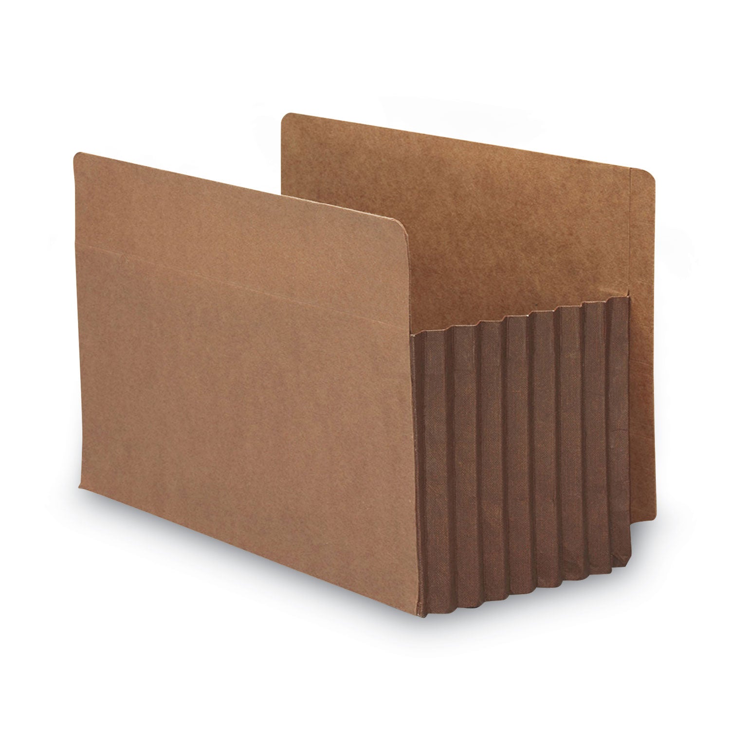 Heavy-Duty Redrope End Tab TUFF Pockets, 7" Expansion, Legal Size, Redrope, 5/Box - 