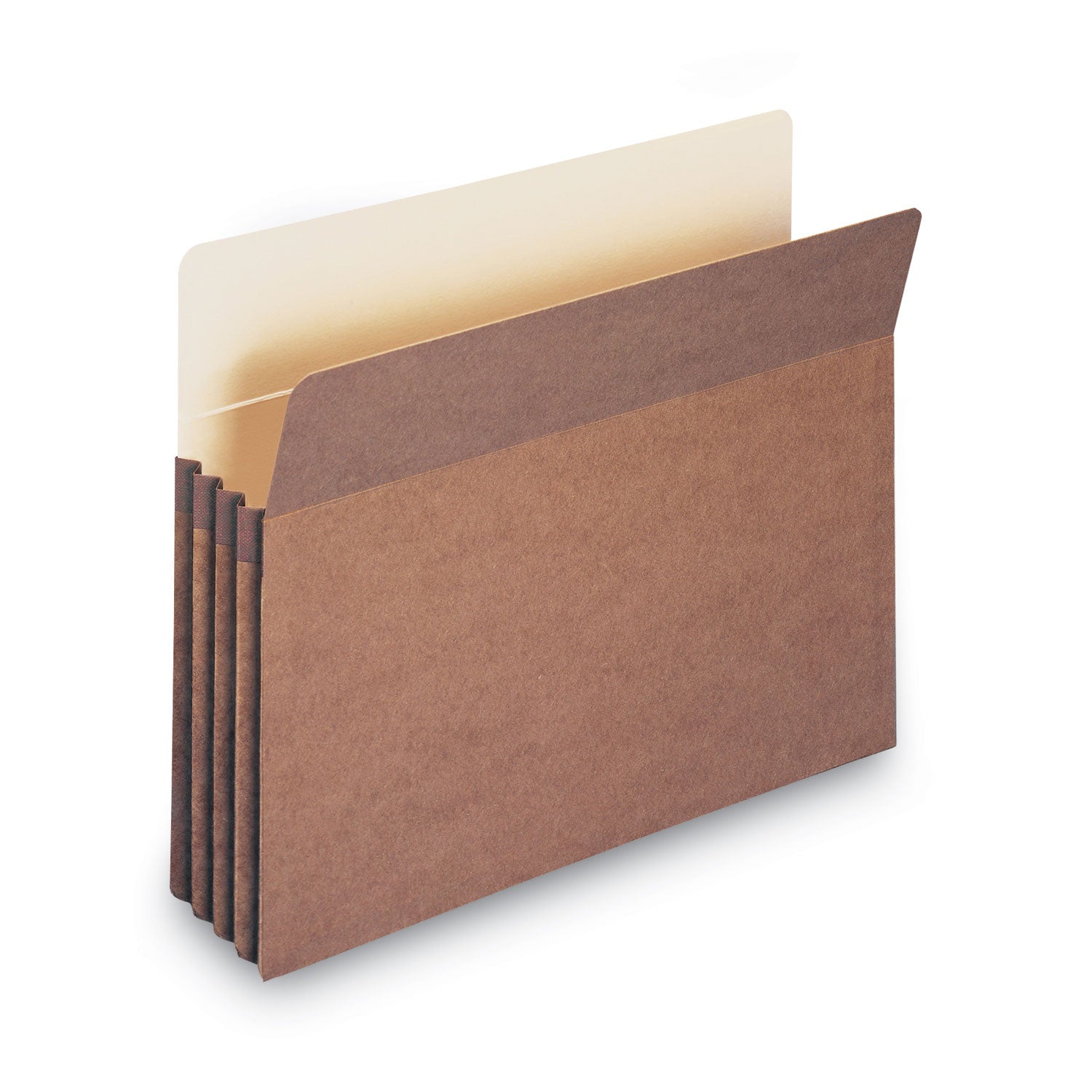 Redrope Drop Front File Pockets, 3.5" Expansion, Letter Size, Redrope, 25/Box - 