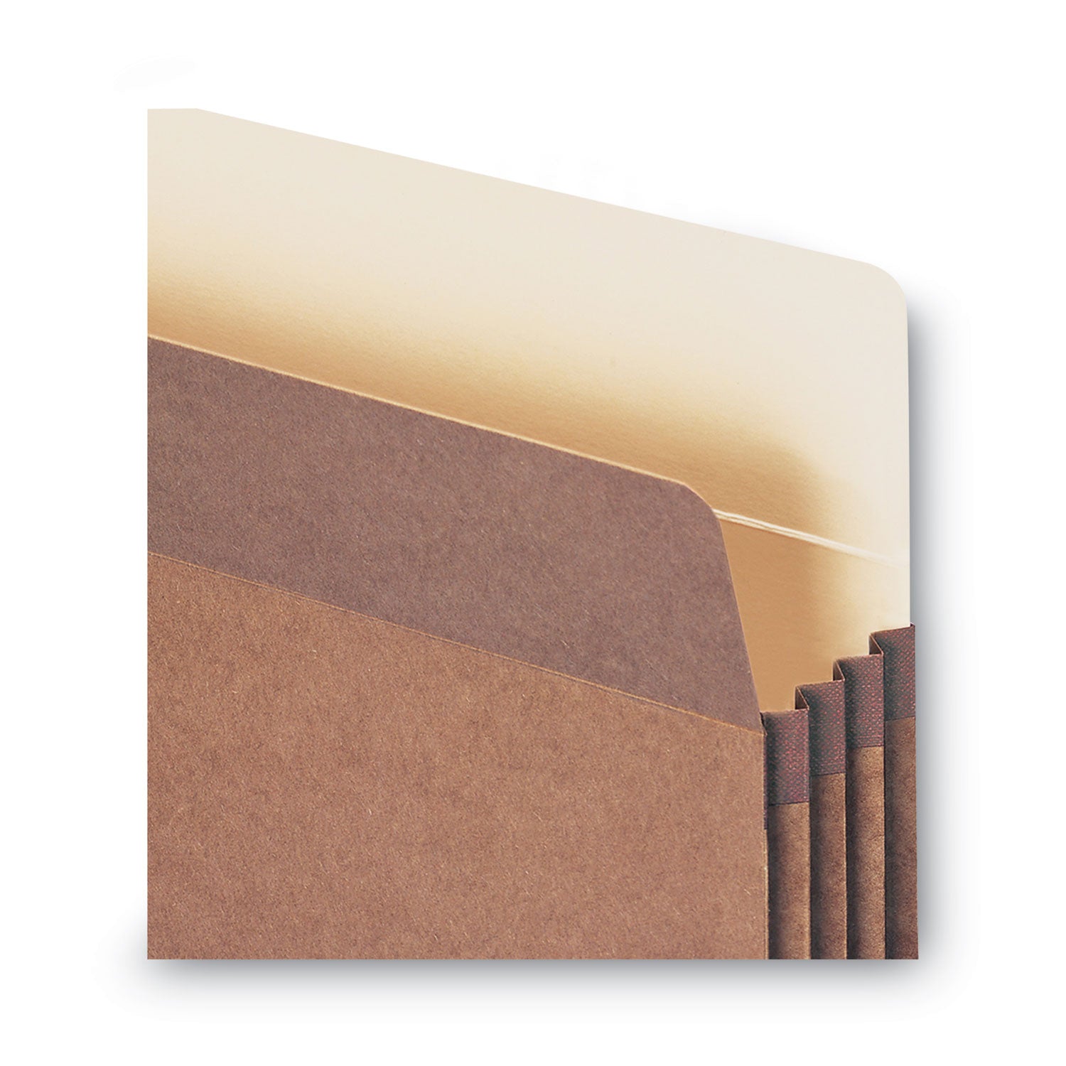 Redrope Drop Front File Pockets, 3.5" Expansion, Legal Size, Redrope, 25/Box - 