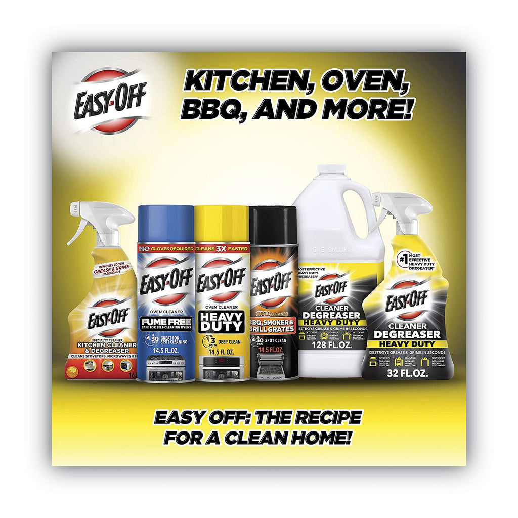 Heavy Duty Oven Cleaner, Fresh Scent, Foam, 14.5 oz Aerosol Spray, 6/Carton