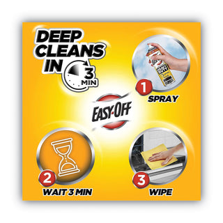 Heavy Duty Oven Cleaner, Fresh Scent, Foam, 14.5 oz Aerosol Spray, 6/Carton