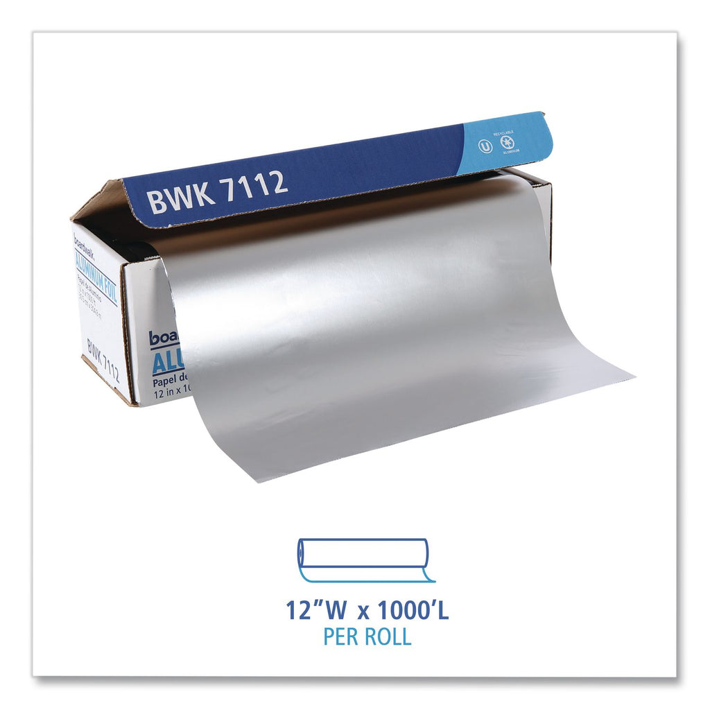 Standard Aluminum Foil Roll, 12" x 1,000 ft