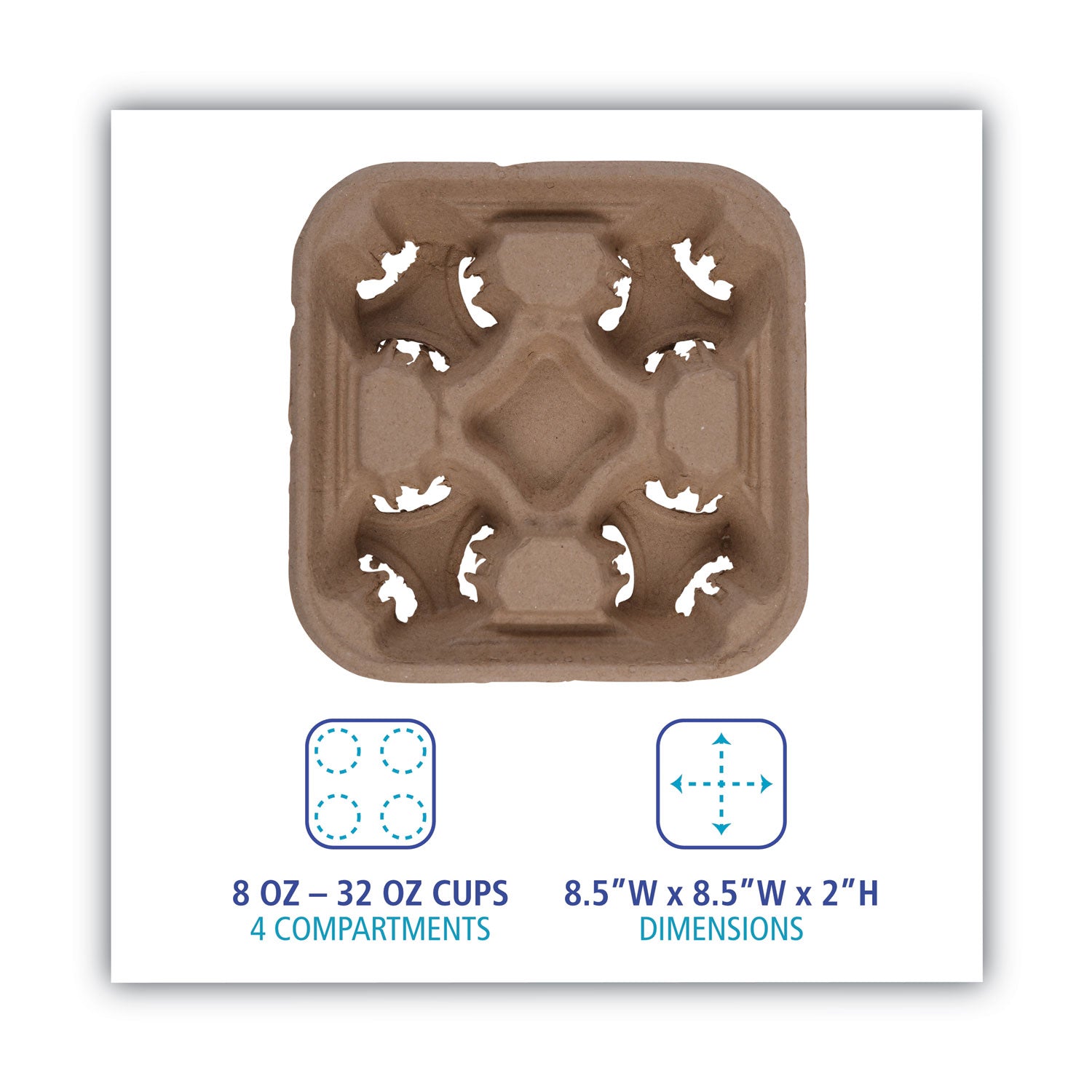 cup-carrier-tray-8-oz-to-32-oz-four-cups-kraft-300-carton_bwk4cupcarrier - 3