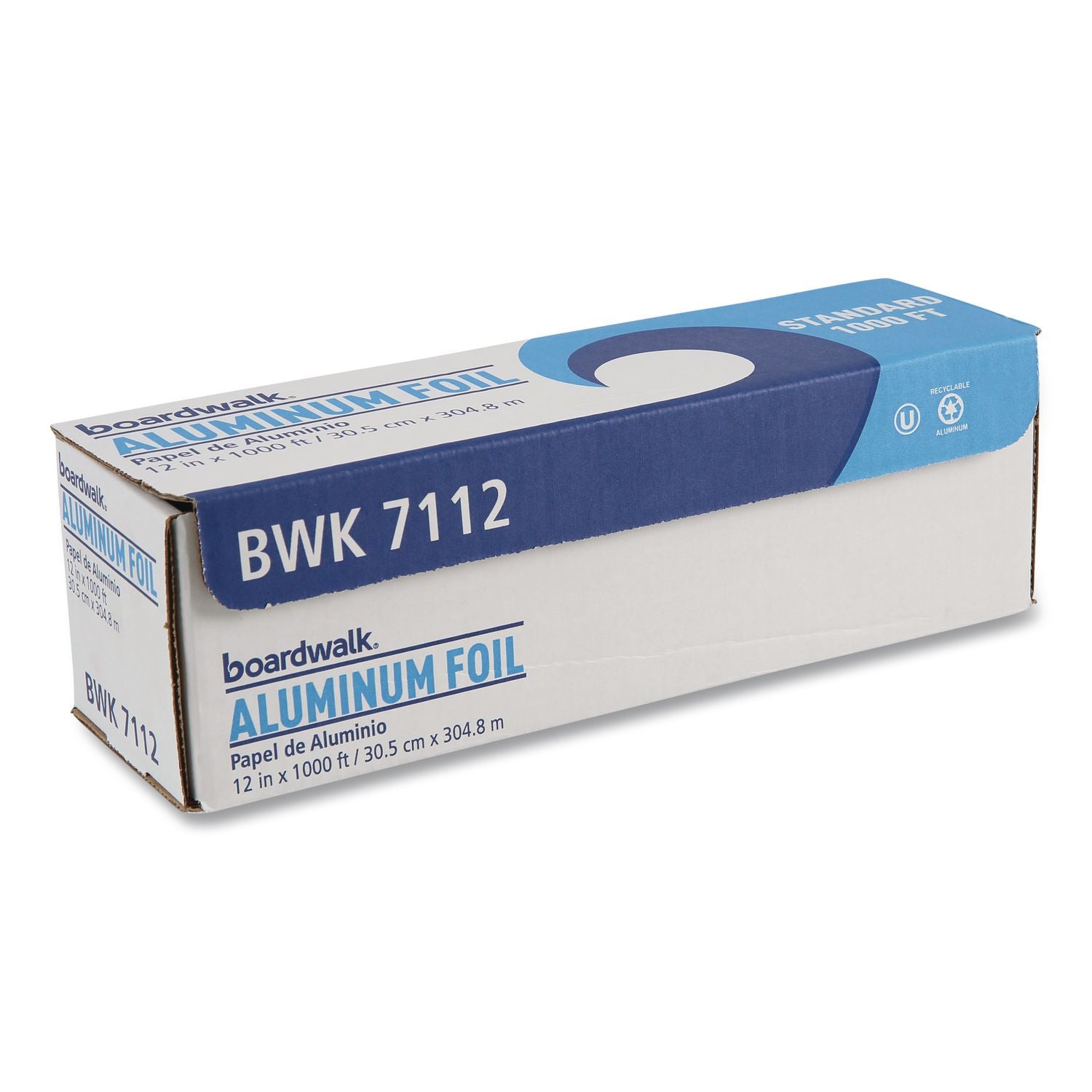 Standard Aluminum Foil Roll, 12" x 1,000 ft