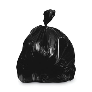 Linear Low-Density Can Liners, 20-30 gal, 1.25 mil, 30 x 36, Black, 200/Carton