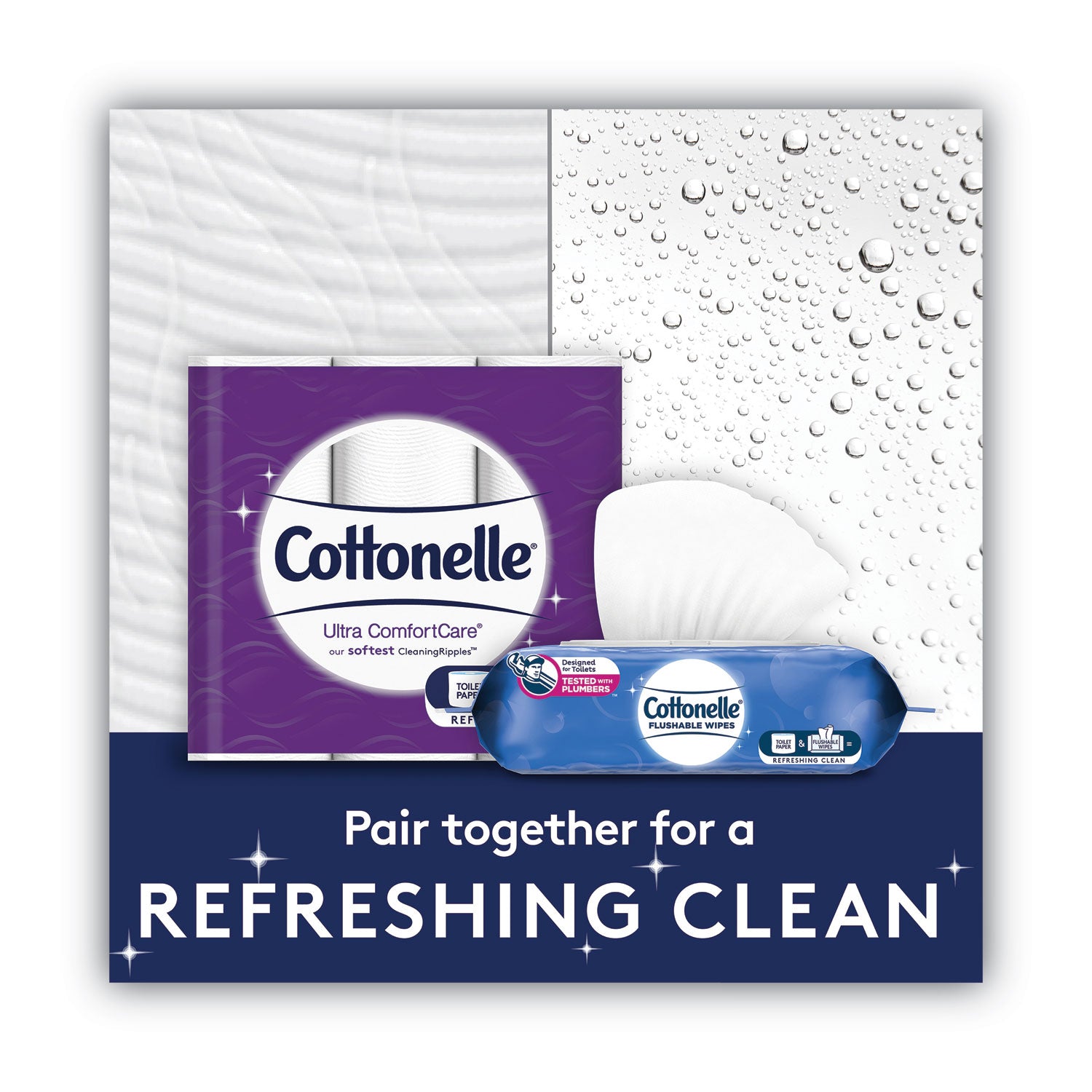 ultra-comfortcare-toilet-paper-soft-tissue-mega-rolls-septic-safe-2-ply-white-284-sheets-roll-24-rolls-pack_kcc53756 - 4
