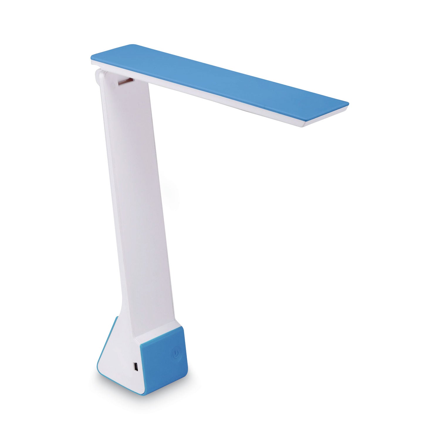 konnect-rechargeable-folding-led-desk-lamp-252w-x-213d-x-1102h-gray-blue_bosktvled1810bl - 1
