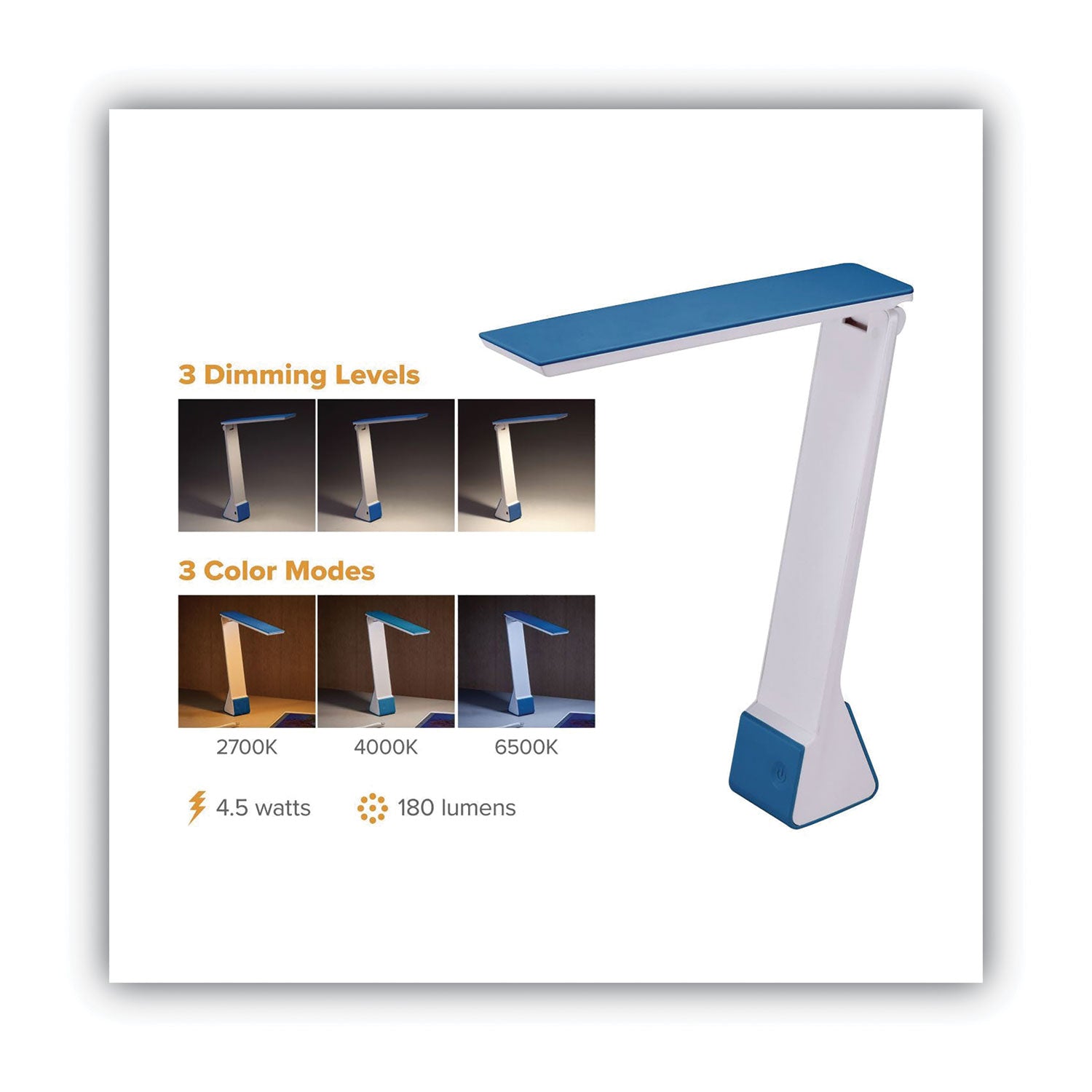 konnect-rechargeable-folding-led-desk-lamp-252w-x-213d-x-1102h-gray-blue_bosktvled1810bl - 5