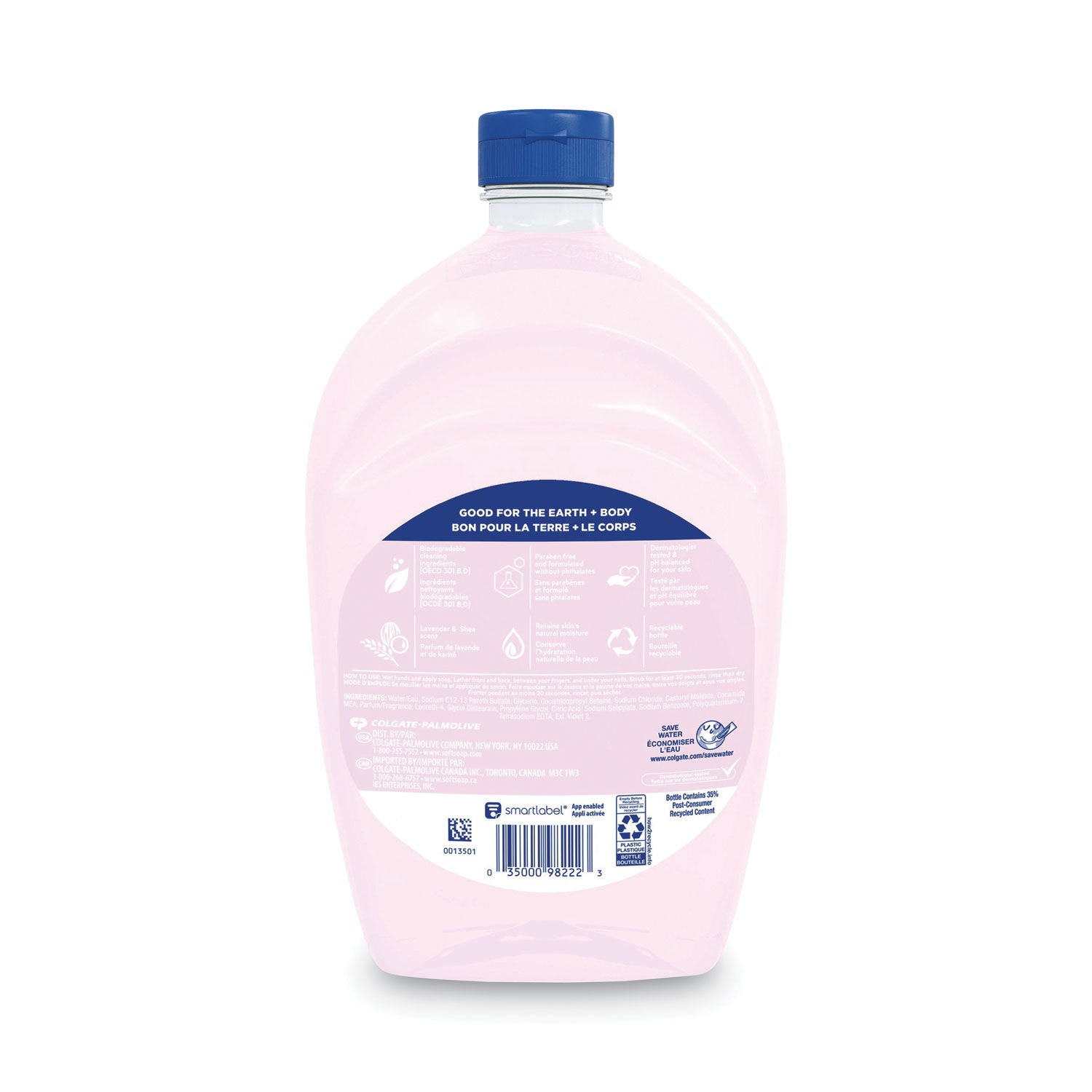 Liquid Hand Soap Refills, Lavender and Shea Butter, 50 oz Bottle