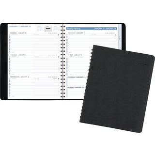 Executive Weekly/Monthly Planner Refill with Hourly Appointments, 8.75 x 6.88, White Sheets, 12-Month (Jan to Dec): 2024