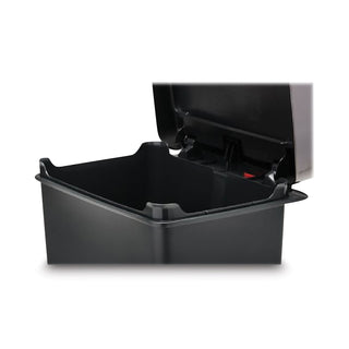 premier-series-iii-step-on-waste-container-124-gal-plastic-black-stainless-steel_rcp2120983 - 3