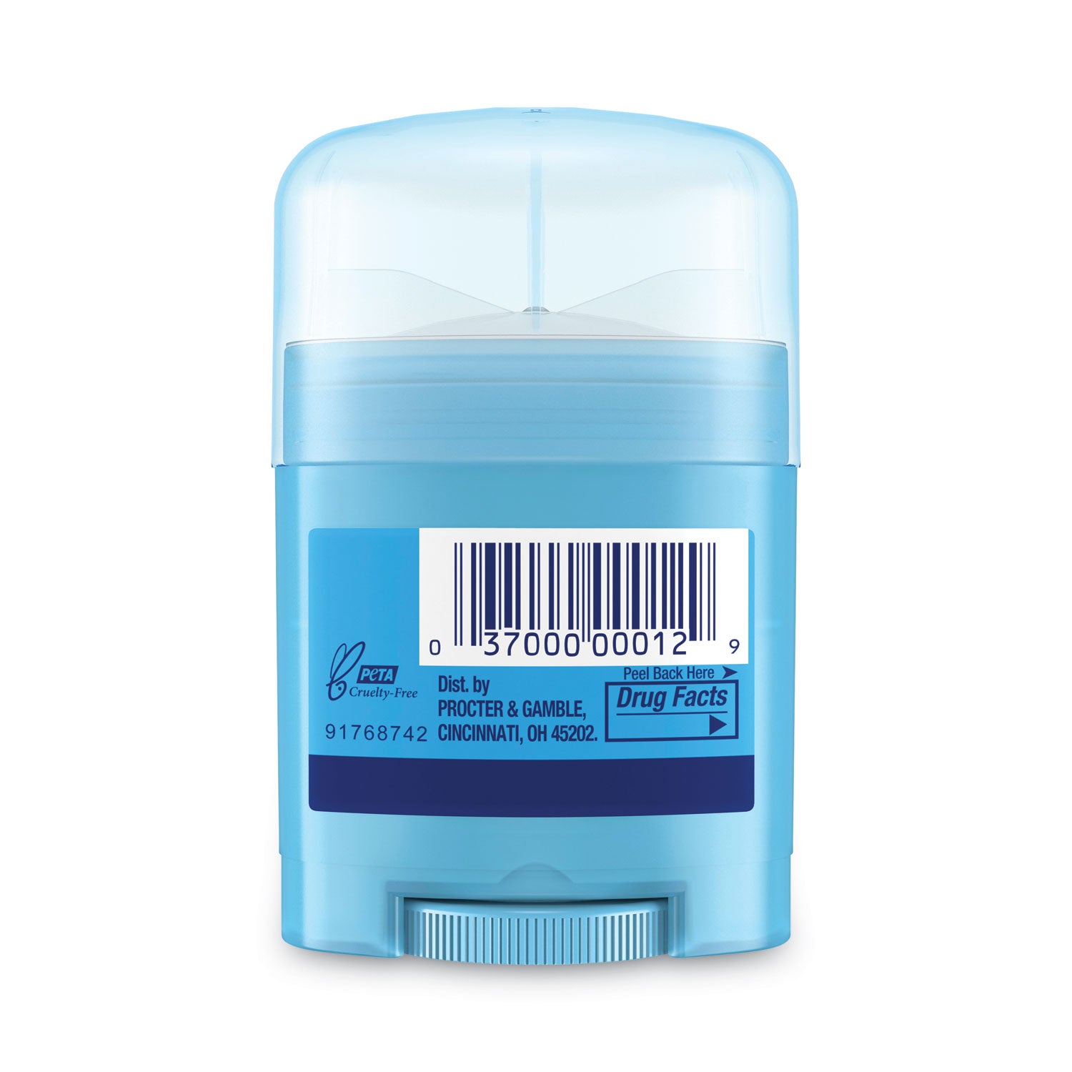 Invisible Solid Anti-Perspirant and Deodorant, Powder Fresh, 0.5 oz Stick, 24/Carton