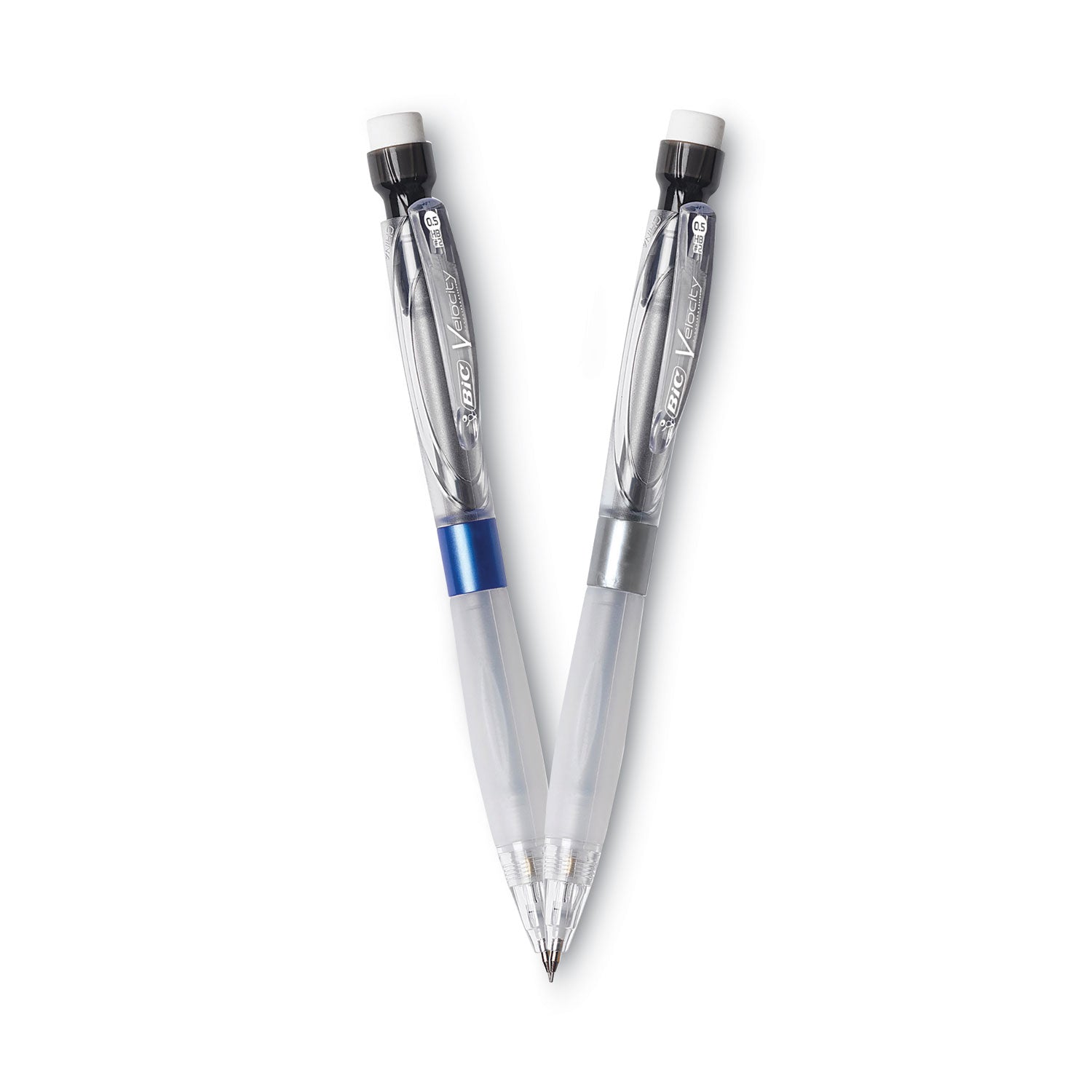 velocity-max-pencil-05-mm-hb-#2-black-lead-gray-barrel-2-pack_bicmpmx5p21 - 5