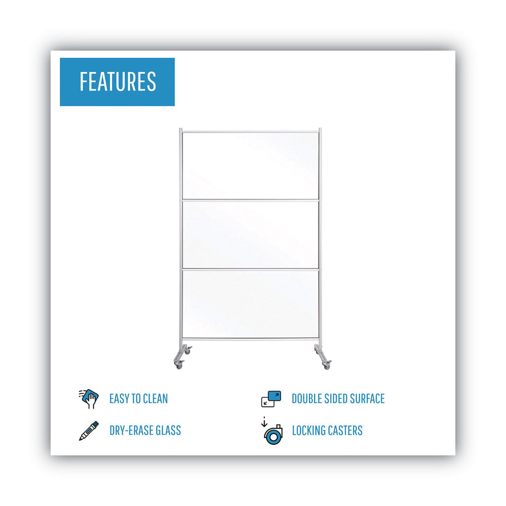 protector-series-mobile-glass-panel-divider-49-x-22-x-69-clear-aluminum_bvcdsp123046 - 3