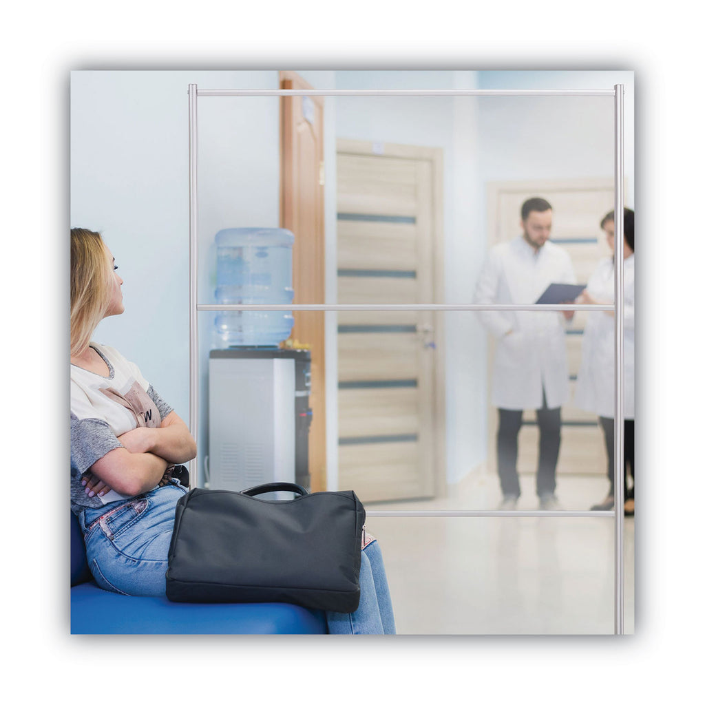 protector-series-mobile-glass-panel-divider-49-x-22-x-69-clear-aluminum_bvcdsp123046 - 7