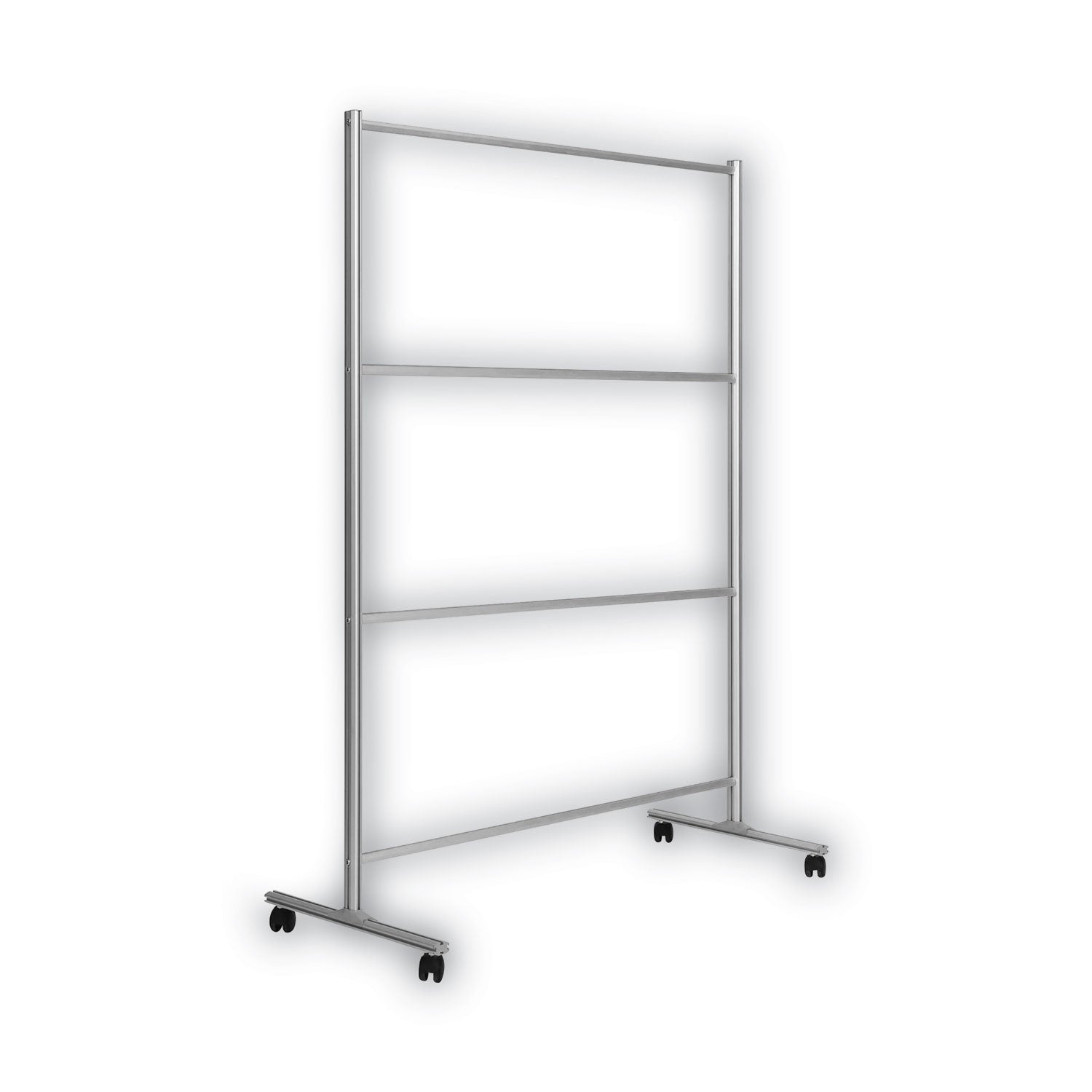 protector-series-mobile-glass-panel-divider-49-x-22-x-81-clear-aluminum_bvcdsp273046 - 2