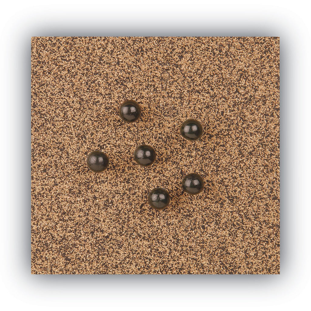 Tech Cork Board, 48 x 36, Tan Surface, Silver/Black Aluminum Frame